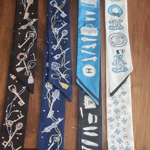 Fashion to Figure Key and Icon Tie Set - Black, Blue, White